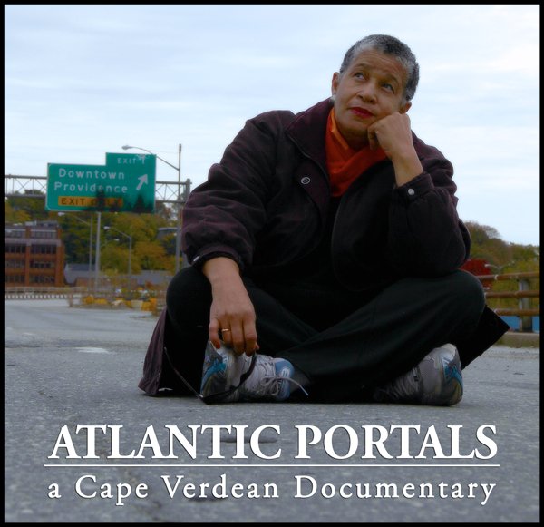 Picture of Claire Andrade-Watkins in a poster for Atlantic Portals: a Cape Verdean Documentary